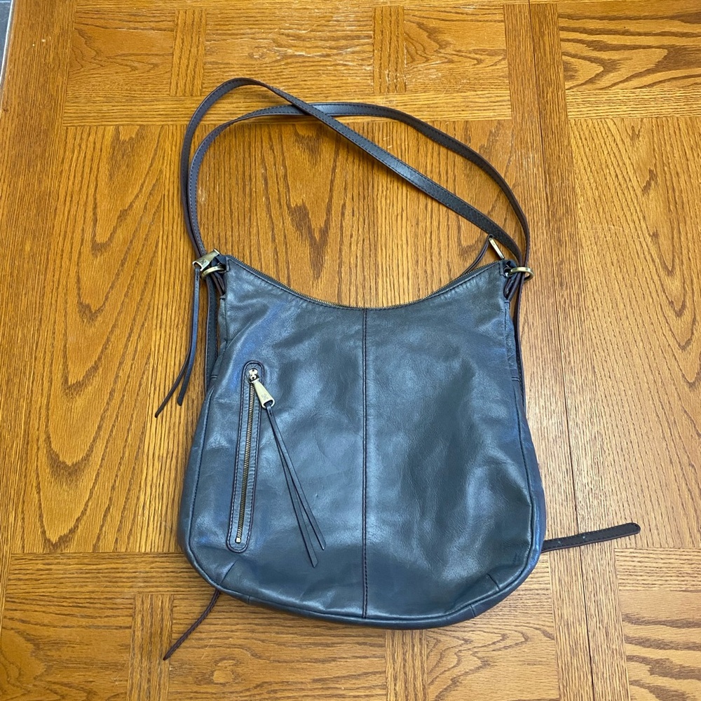Hobo Merrin Gray Convertible Backpack Purse
